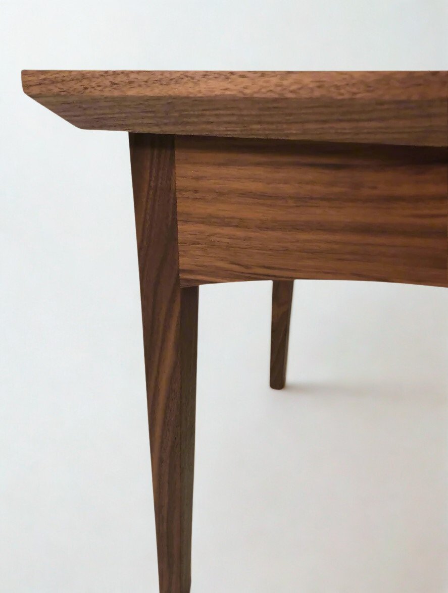 Burr Walnut Side Table