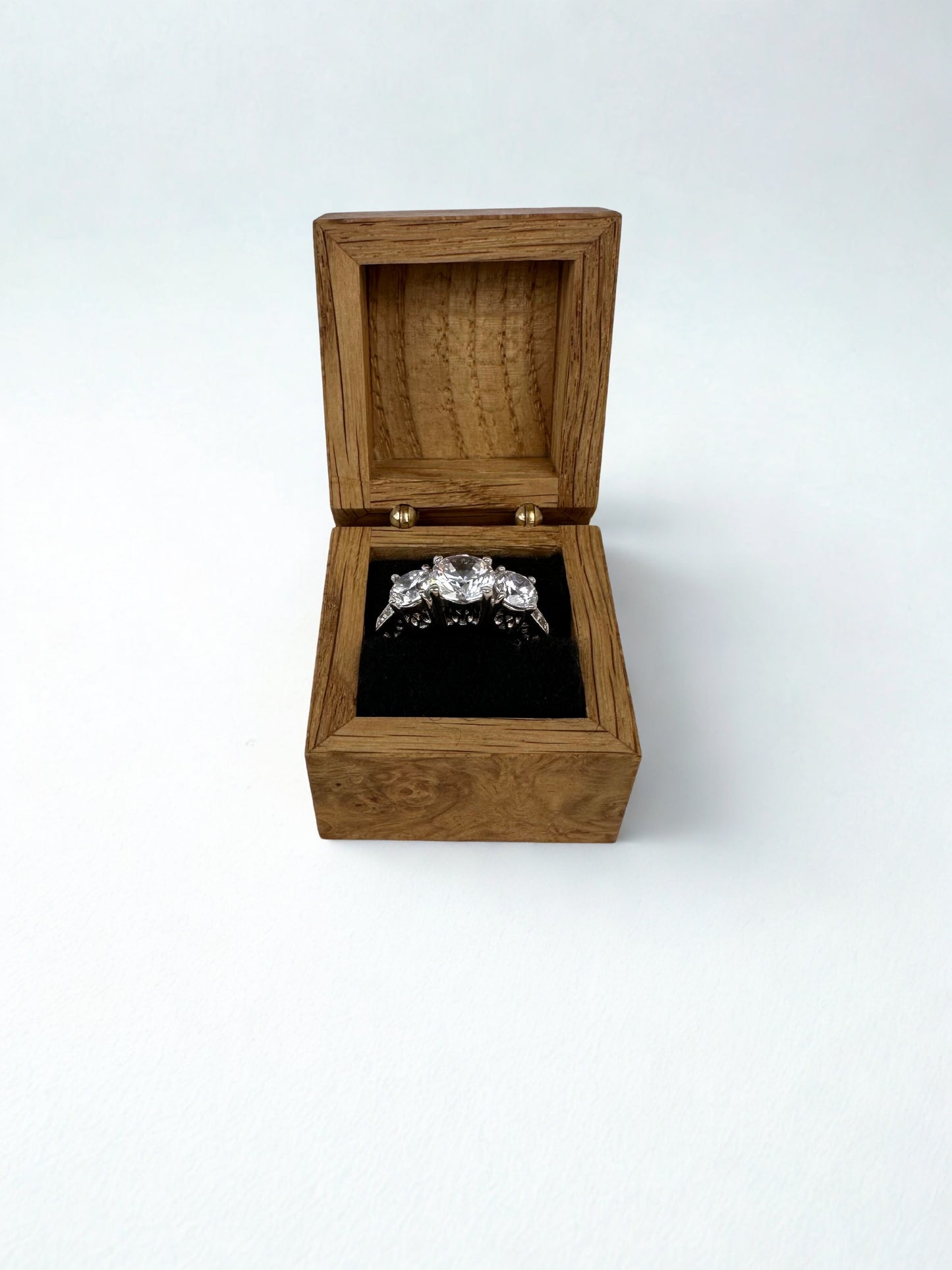 Handmade Wooden Ring Box