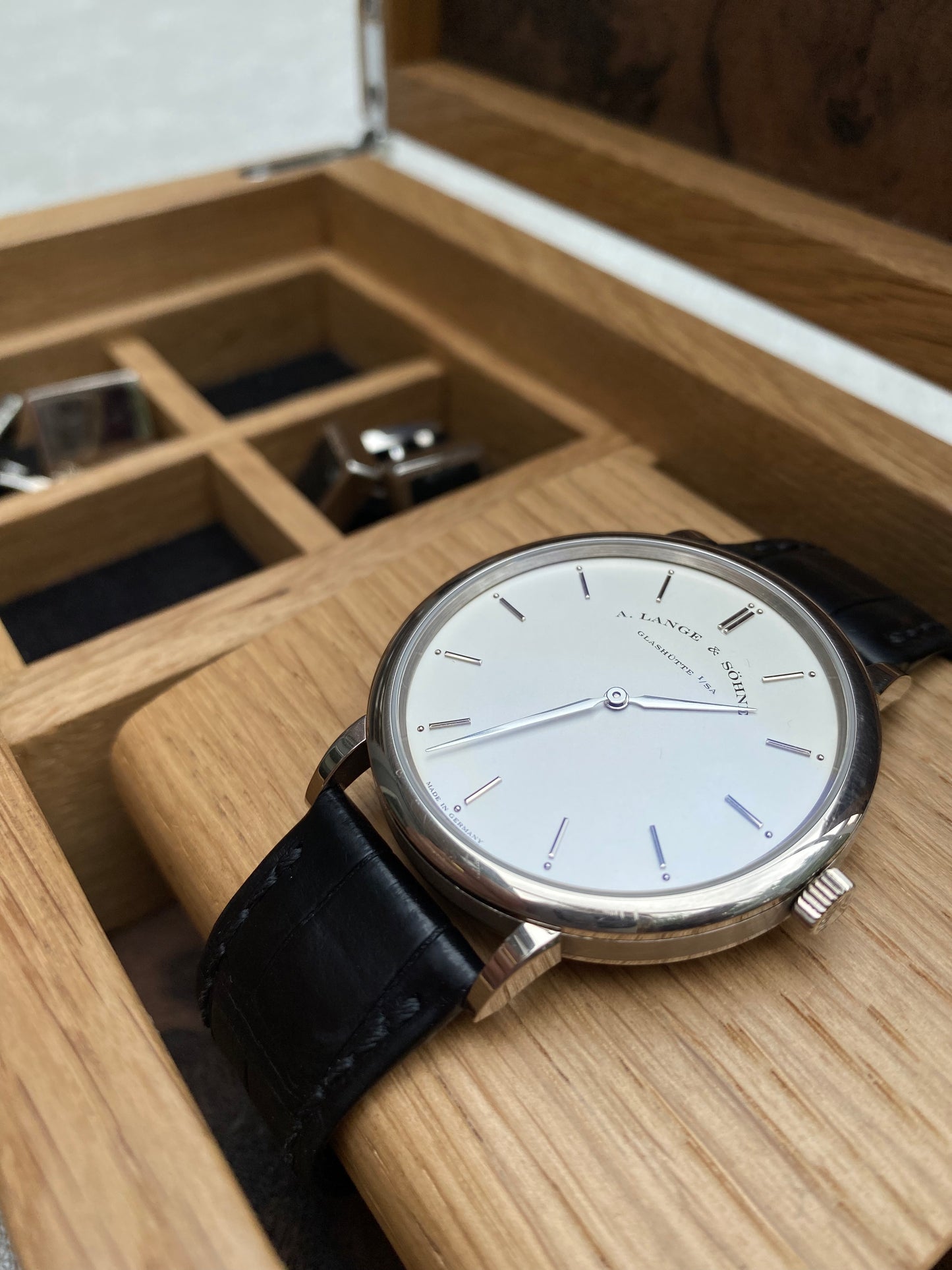 Single Watch & Cufflink Box