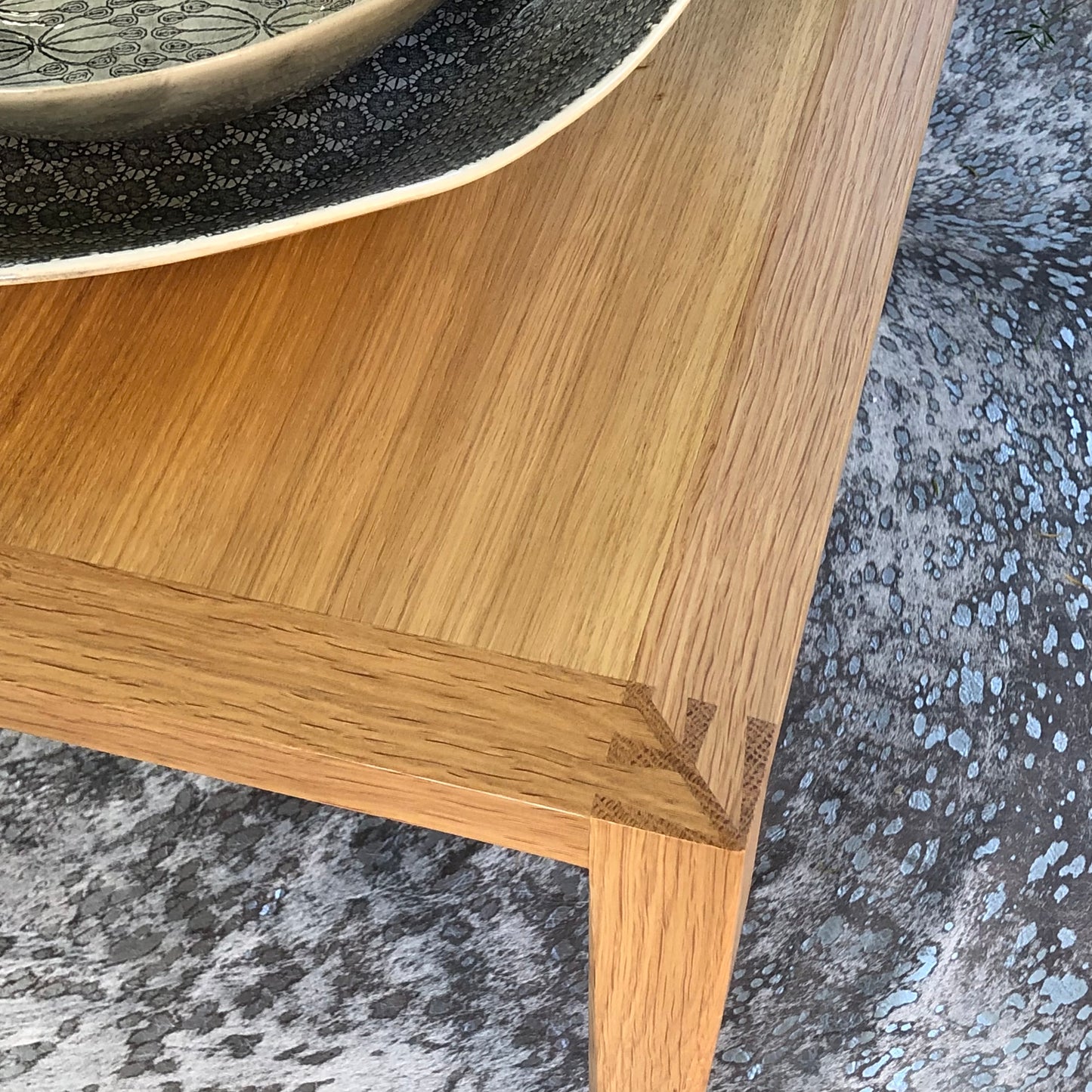 Dovetailed coffee table