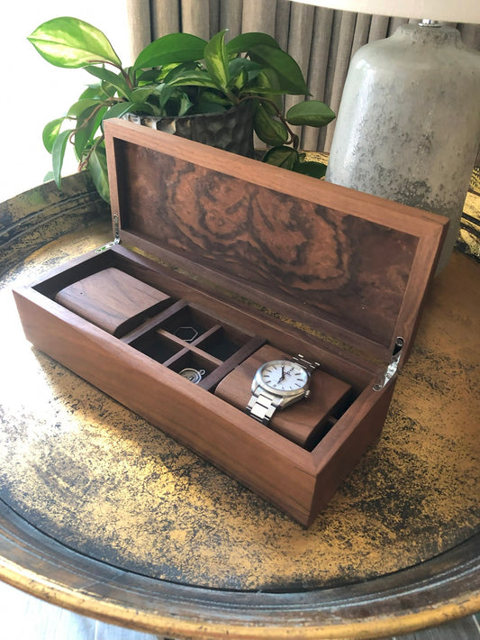 Duel watch box