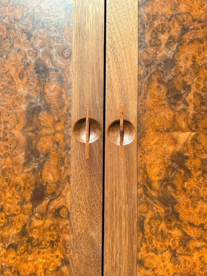 Walnut Drinks Cabinet