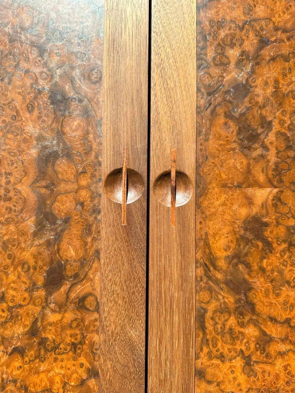 Walnut Whisky cabinet